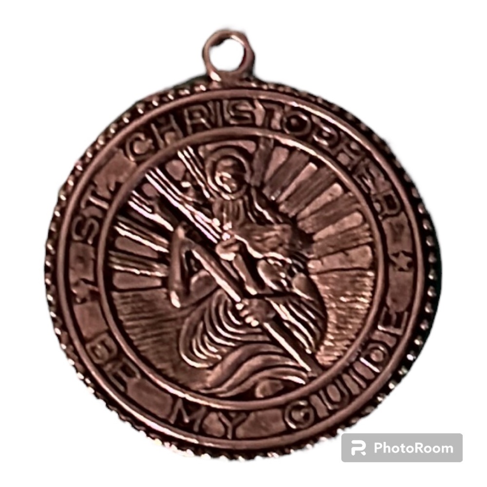 St. Christopher Coin Pendant |